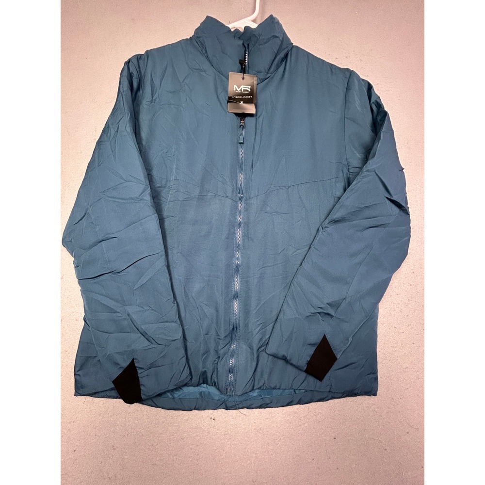 Mack Russo Hybrid Jacket Polyester Blue Medium Mens